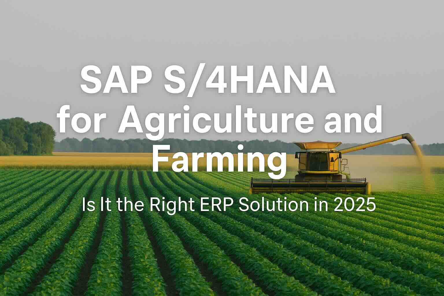 sap s/4hana for agriculture and farming
