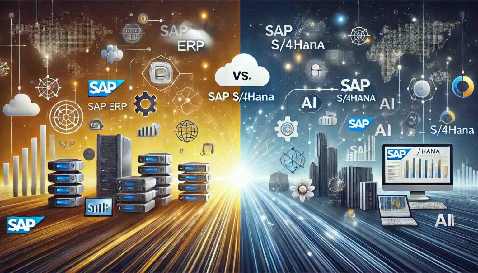 SAP ERP vs. SAP S/4HANA: Complete Comparison Guide