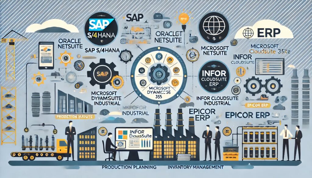 Compare ERP Software For Manufacturing