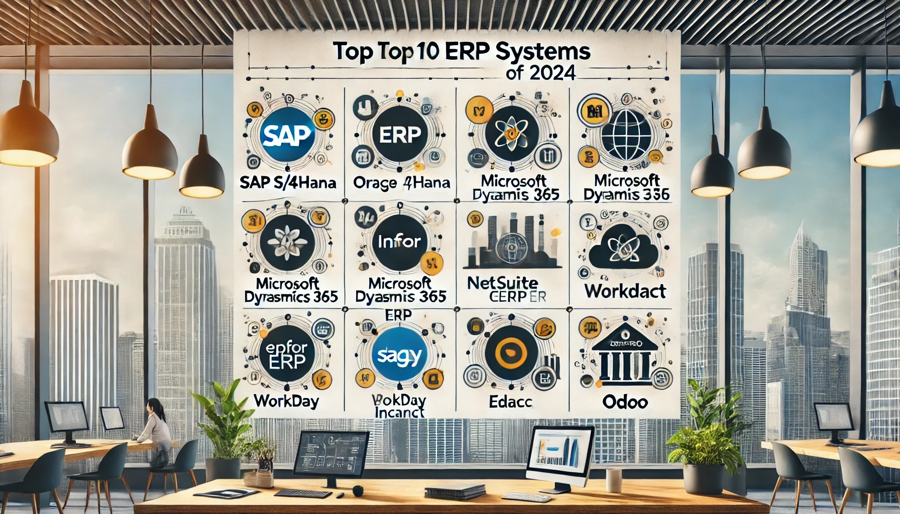 Compare the Top 10 ERP Systems