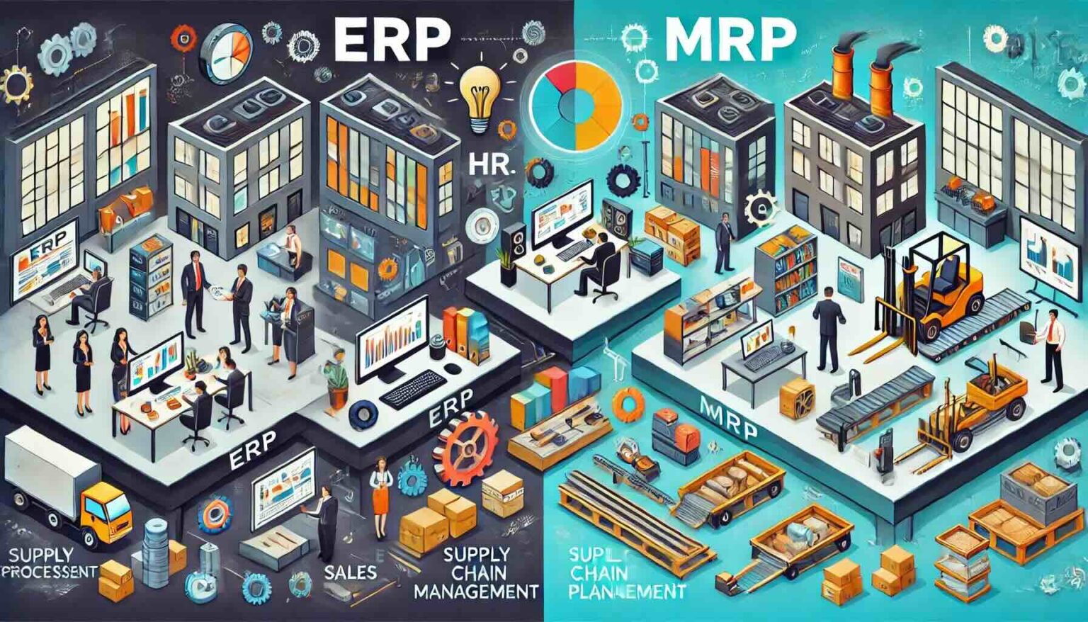 Erp Vs Mrp Understanding The Key Differences