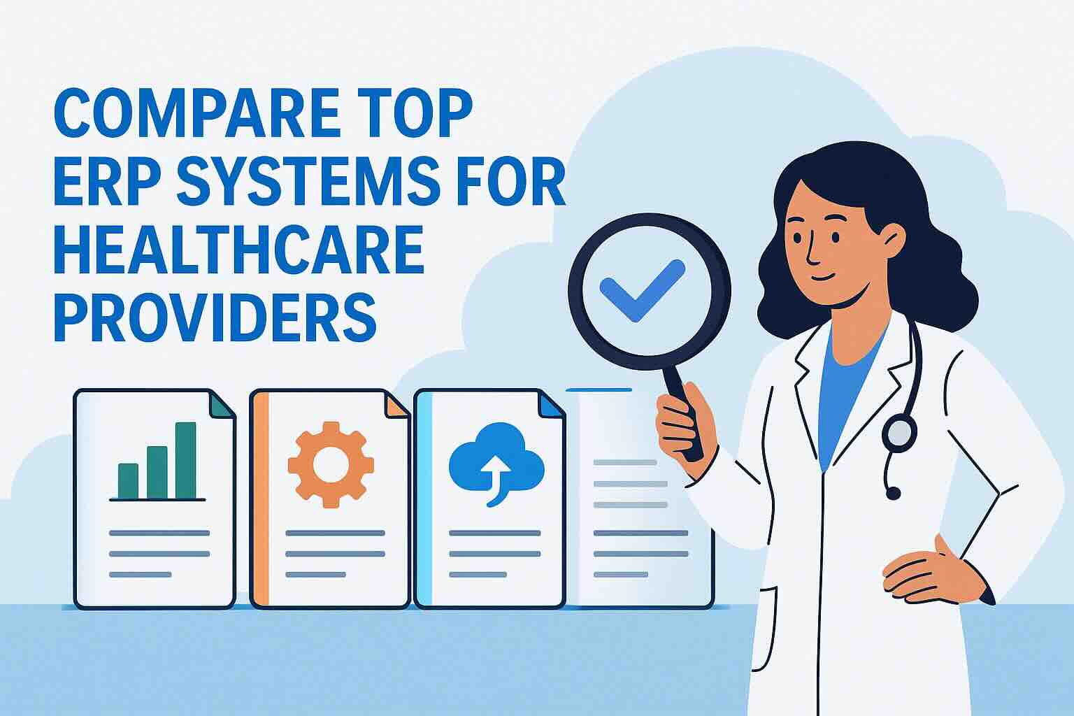compare top ERP systems for healthcare providers