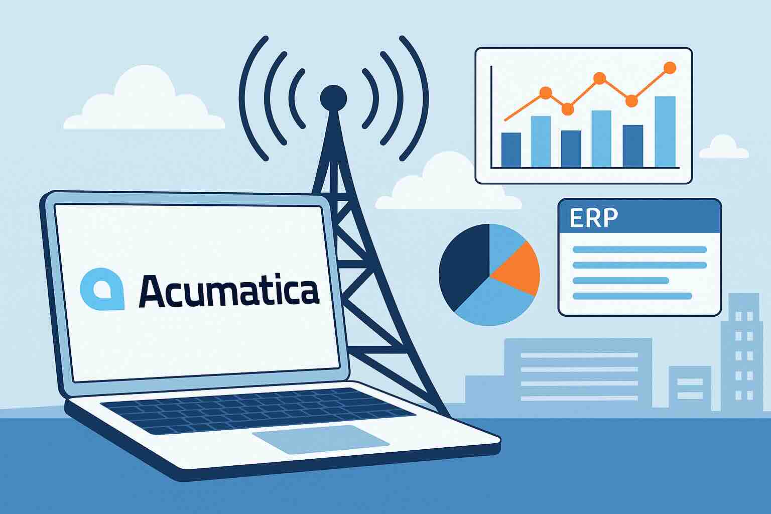 acumatica for telecommunications